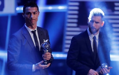 Cristiano Ronaldo y Messi.