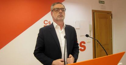 Jos&eacute; Manuel Villegas, secretario general de Ciudadanos, la pasada semana.