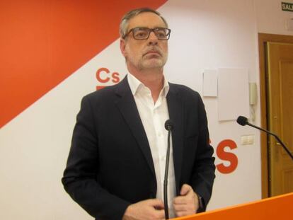 Jos&eacute; Manuel Villegas, secretario general de Ciudadanos, la pasada semana.