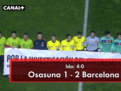 Osasuna 1 - F.C. Barcelona 2