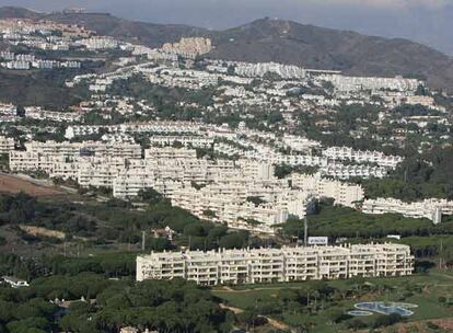 Vista aérea de Mijas.