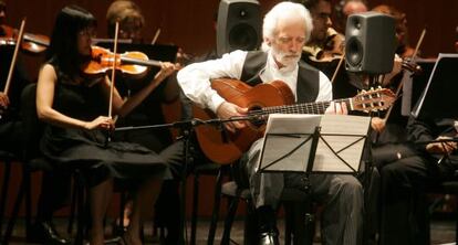 El guitarrista Manolo Sanlúcar.