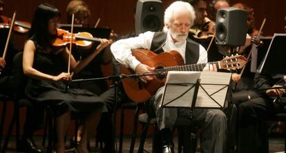 El guitarrista Manolo Sanl&uacute;car. 