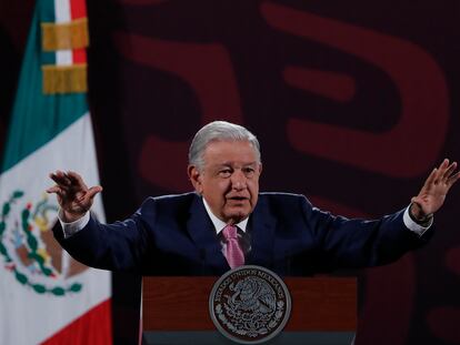 López Obrador en Ciudad de México, el 5 de junio.