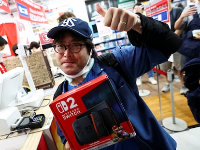 Un cliente de Nintendo en Japón.