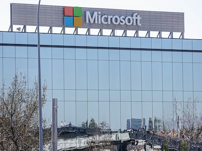 Sede española de Microsoft en La Finca Business Park en Pozuelo de Alarcón, Madrid.