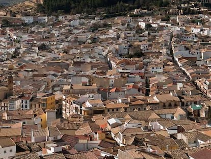 Alcalá la Real, en Jaén, con la fortaleza de La Mota.