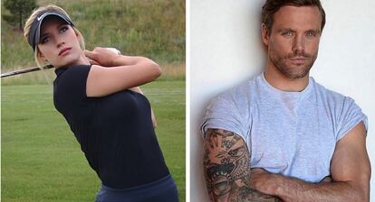 La jugadora de golf Paige Spiranac, proclamada la deportista más sexi del momento, y Nick Youngquest, el jugador de rugby australiano con un envidiable contrato como modelo.