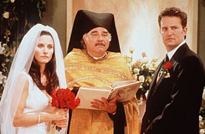 Canal + ofreció en su última temporada el episodio de la boda entre Monica y Chandler.