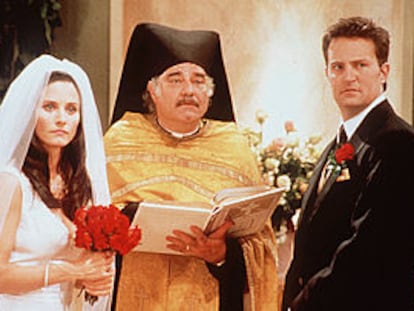 Canal + ofreció en su última temporada el episodio de la boda entre Monica y Chandler.