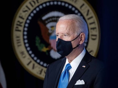  Joe Biden, presidente de EE UU.