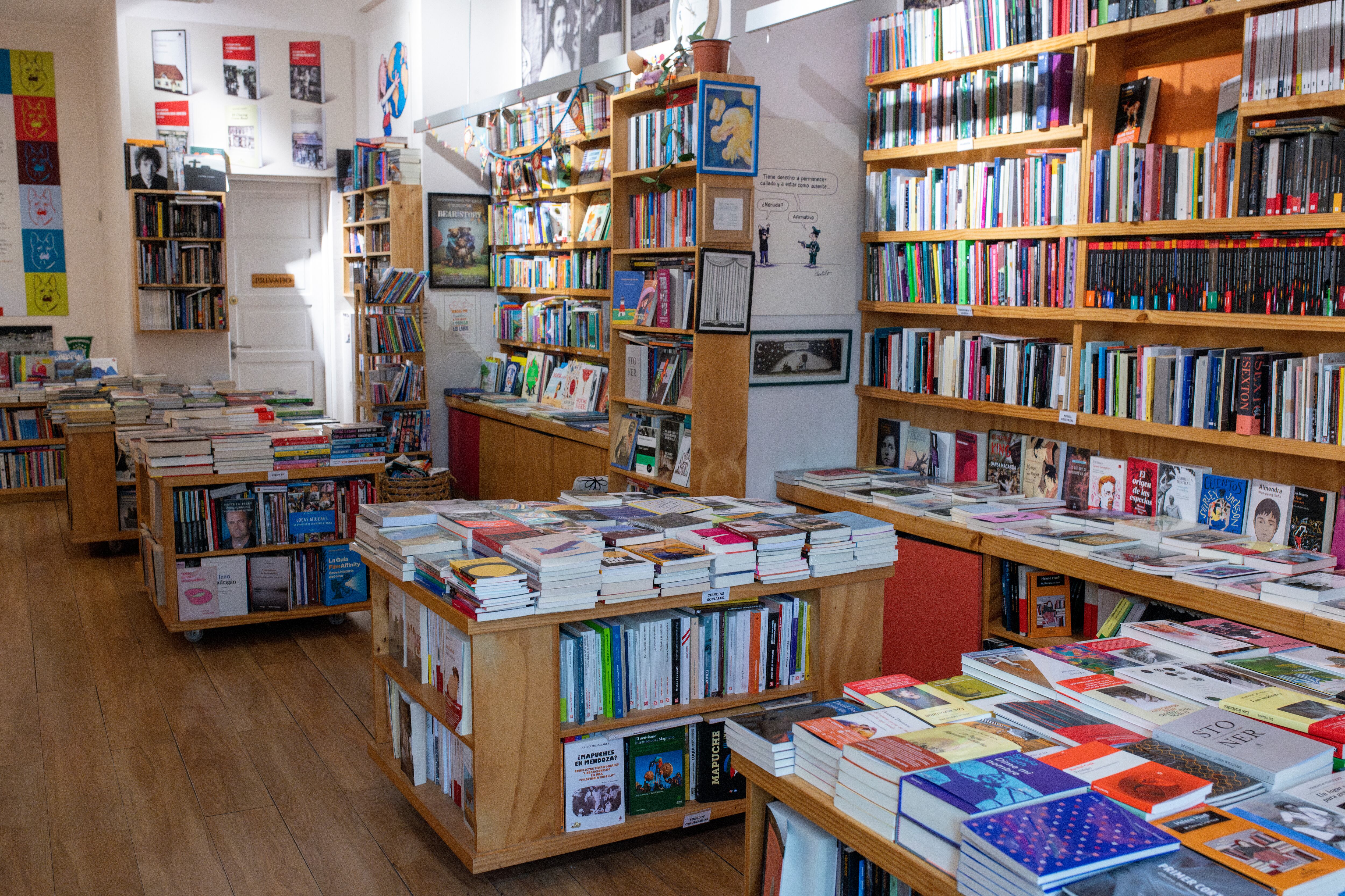 Librería Lolita, en Santiago.
