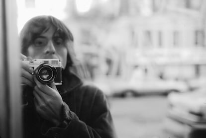 Autorretrato de Gonzalo Morales, en Brooklyn, Nueva York, en 1996