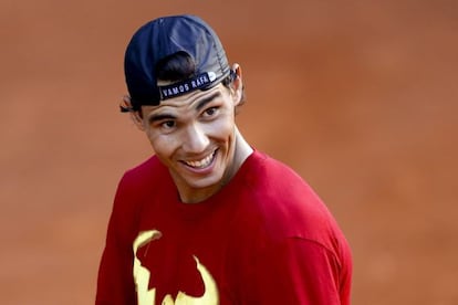 Nadal, en la Caja Mágica.