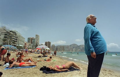 Pedro Zaragoza in Benidorm in 2000.