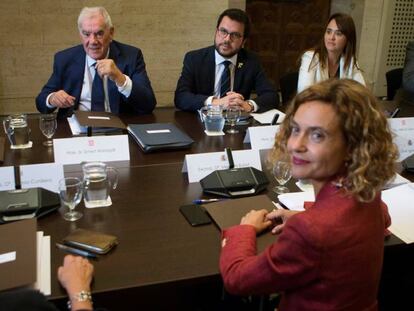 Reunió de la Comissió Bilateral Estat-Generalitat.