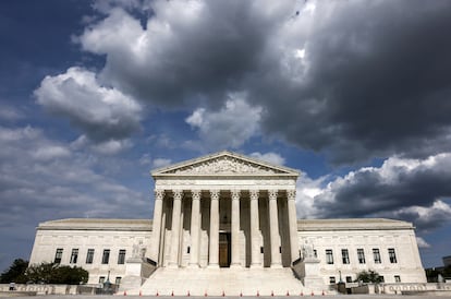 La fachada del Tribunal Supremo de Estados Unidos, en Washington, en una imagen del pasado mayo.