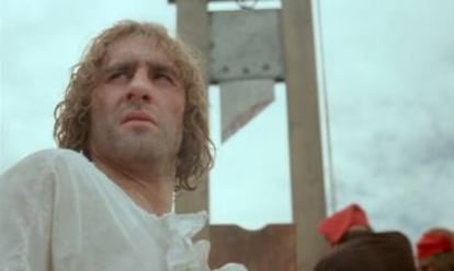 Imagen del filme 'Danton', con Gerard Depardieu.