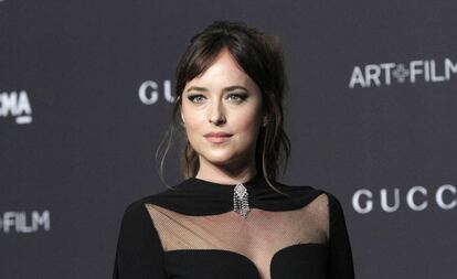 La actriz Dakota Johnson.