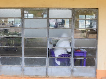 Escuela secundaria Wuse, en Abuya, Nigeria, en agosto de 2020.