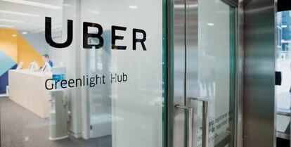 Nuevo centro de atenci&oacute;n especializada para conductores y repartidores de Uber, en Madrid.