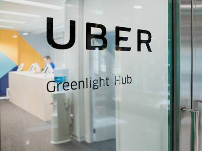 Nuevo centro de atenci&oacute;n especializada para conductores y repartidores de Uber, en Madrid.