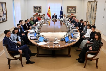 MADRID, 07/01/2025.- Primera reunión del año del Consejo de Ministros de 2025.
