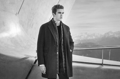 Gabriel-Kane Day-Lewis protagoniza la campaña otoño/invierno 2017 de Fay.