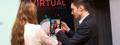 Demostración del funcionamiento de Make Up Genius.