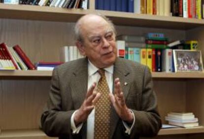 El ex presidente de al Generalitat Jordi Pujol, durante una entrevista con EFE. EFE/Archivo