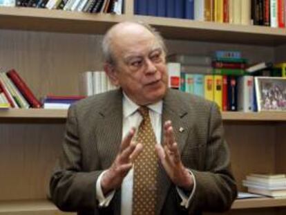 El ex presidente de al Generalitat Jordi Pujol, durante una entrevista con EFE. EFE/Archivo