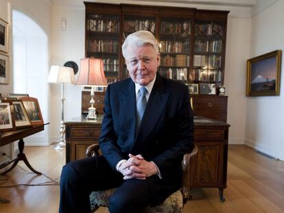 El presidente islandés, Ólafur Ragnar Grímsson, en su residencia oficial. El veterano político lleva 15 años en el cargo.