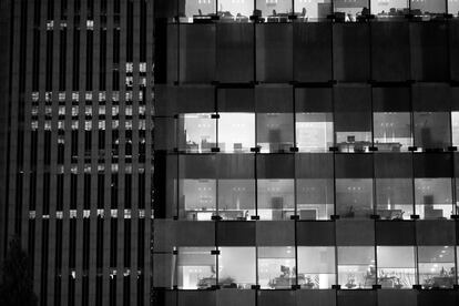 Edificio de oficinas en Madrid.