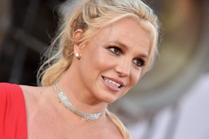 Britney Spears at the premiere of ‘Once Upon a Time in Hollywood’ in Los Angeles, July 2019.