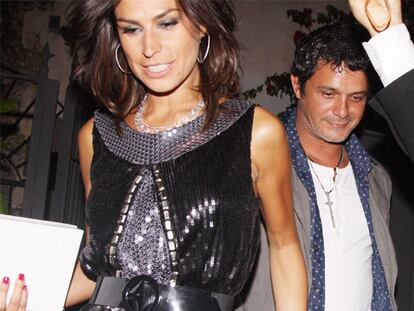 Raquel Perera y Alejandro Sanz.