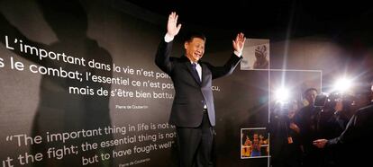 El presidente chino Xi Jinping en Lausana (Suiza), el pasado 18 de enero.