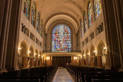 Basílica de Lourdes en Quinta Normal, Santiago de Chile.