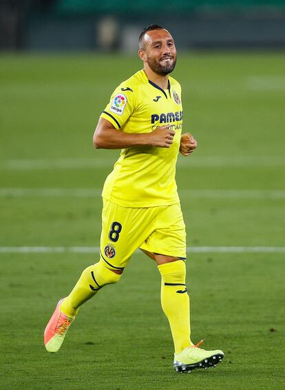 Cazorla, el miércoles en el partido de Sevilla entre el Betis y el Villarreal.