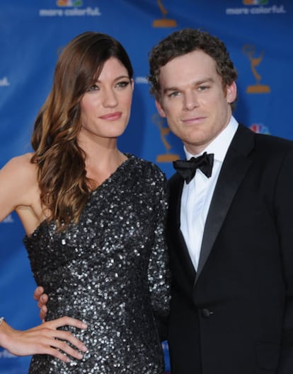 Jennifer Carpenter y Michael C. Hall, en una imagen del 29 de agosto de 2010