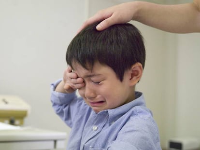 “Doctor, le he traído al niño con dolor para que usted lo vea”