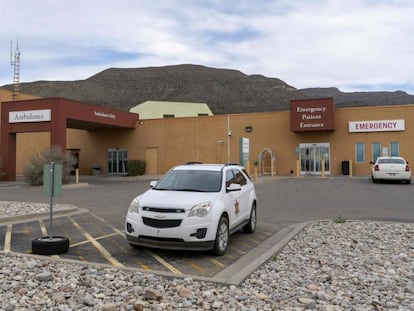 El hospital de Alamogordo, Nuevo México, donde murió el niño guatemalteco Felipe Gómez.