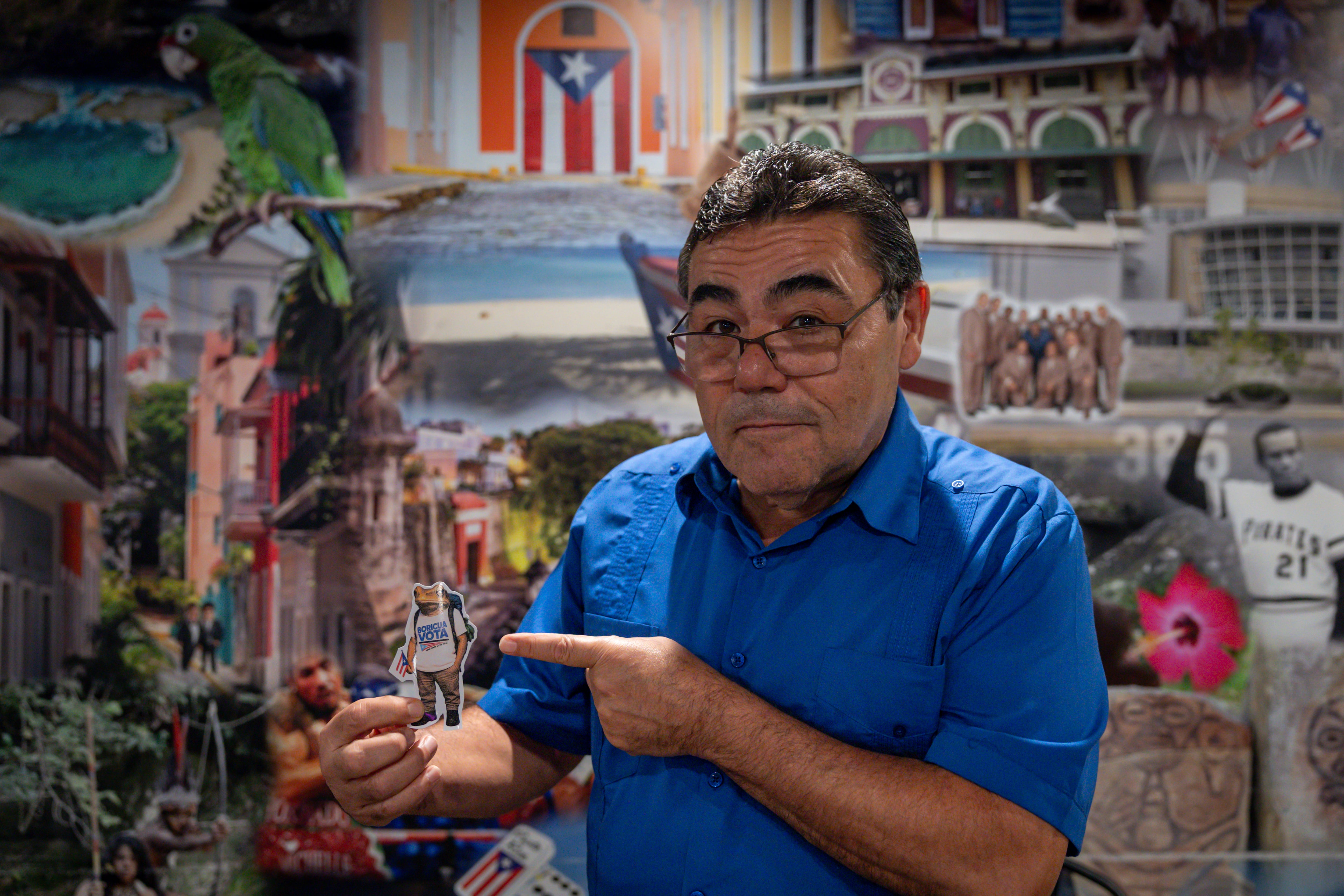 Jimmy Tórres-Vélez en Kissimmee, Florida, el 13 de mayo.