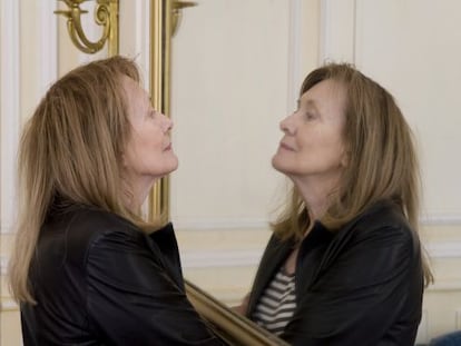 Annie Ernaux, en París en 2008.