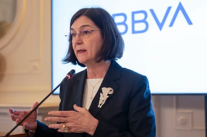 La presidenta de la Comisión Nacional de los Mercados y Competencia (CNMC), Cani Fernández.