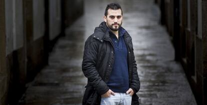Breogán Riobóo, ex secretario general de Podemos Galicia.