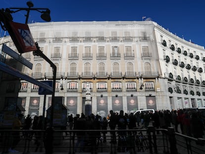 Edificio del número 9 de Puerta del Sol de Madrid.