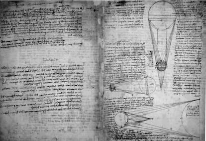 Gates compró en una subasta de Christies el manuscrito ilustrado de Leonardo Davinci el Codice Hammer por 40 millones de pesetas.