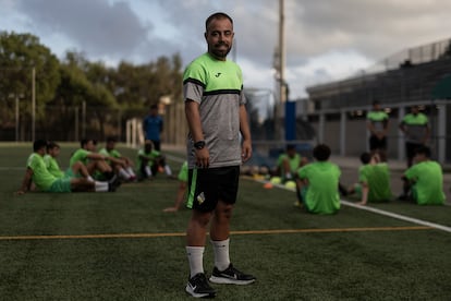 Borja López, primer entrenador del Sants.