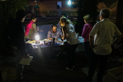 Cierre de casillas y conteo de votos en la Hacienda del Ciervo, en el municipio de Huixquilucan, el 4 de junio de 20323.