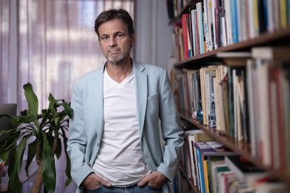 Jaume Asens, el pasado lunes, en su casa en Barcelona.